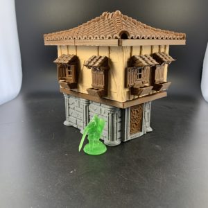 Small Terracotta Building