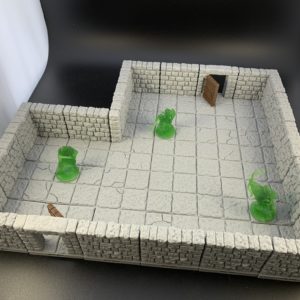 Dragonlock Small Modular Dungeon Set | Dungeon Room | DnD | Pathfinder