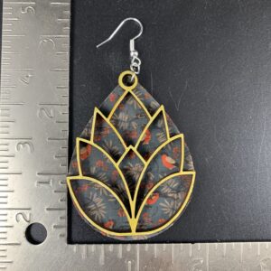 Pinecone Earrings