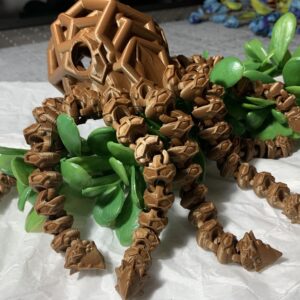 Articulating Void Octopus | Fidget Toy | 3D Printed Octopus